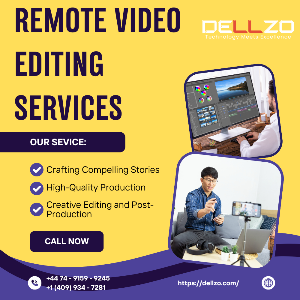 Remote Video Editing Services